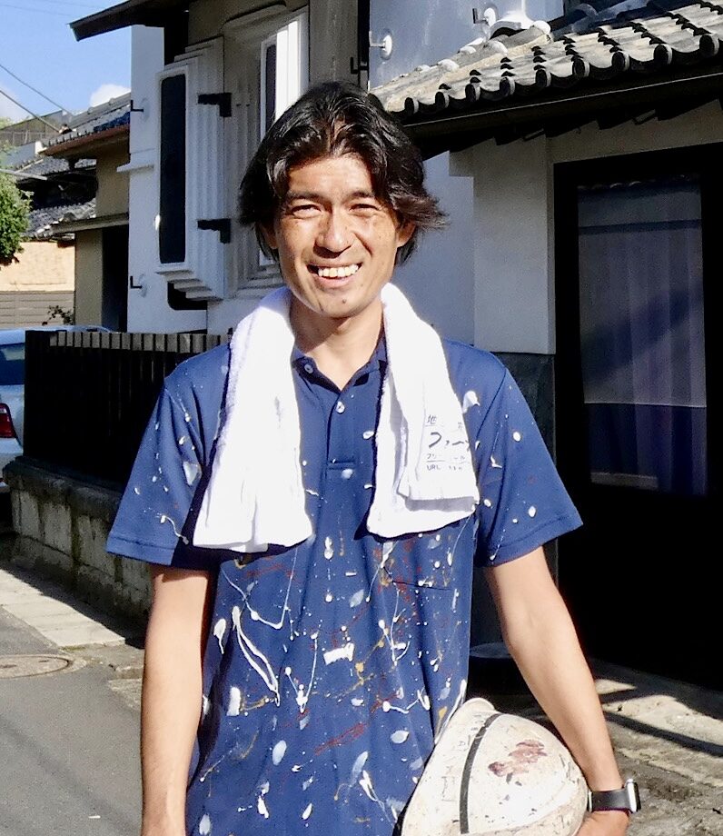 ファースト・リフォーム代表・志田雄一郎の現場での写真